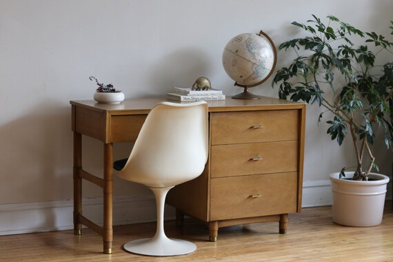 Mid Century Modern Kent Coffey Desk Etsy