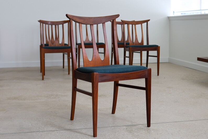 Mid Century Modern Brasilia G Plan Dining Chairs image 10