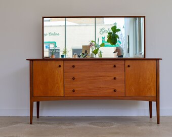 Mid-Century Danish Modern Vanity Dresser