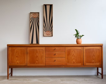 Mid Century Modern Extra Long Nathan Sideboard