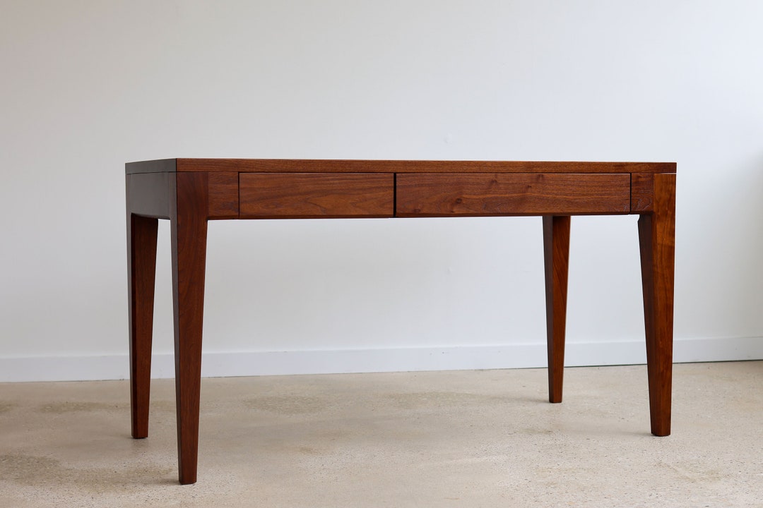Mid Century Modern Inspired Handmade Solid Wood Desk - JEAN - 4 or 5 ...