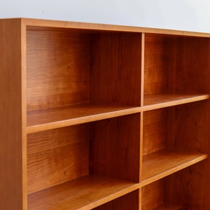 FIELDS Handmade Mid Century Modern Inspired Minimalist Bookshelf Made in USA image 7