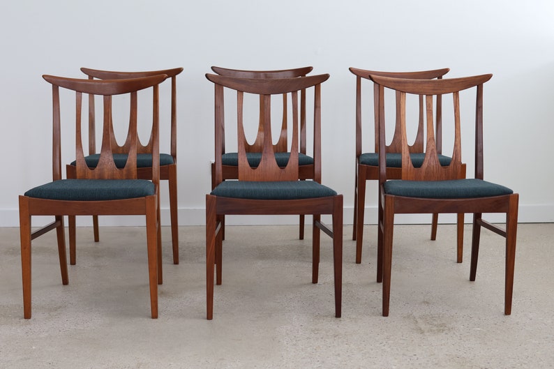 Mid Century Modern Brasilia G Plan Dining Chairs image 3