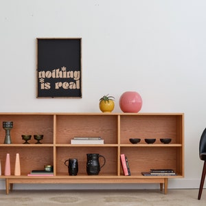 5&#39; or 6&#39; GEORGIA - Handmade Mid Century Modern Inspired Bookshelf