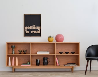 5&#39; or 6&#39; GEORGIA - Handmade Mid Century Modern Inspired Bookshelf