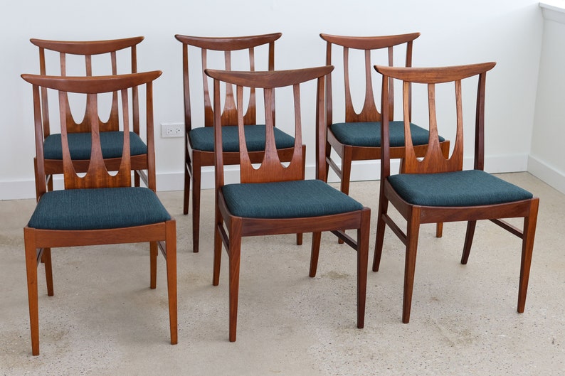 Mid Century Modern Brasilia G Plan Dining Chairs image 1