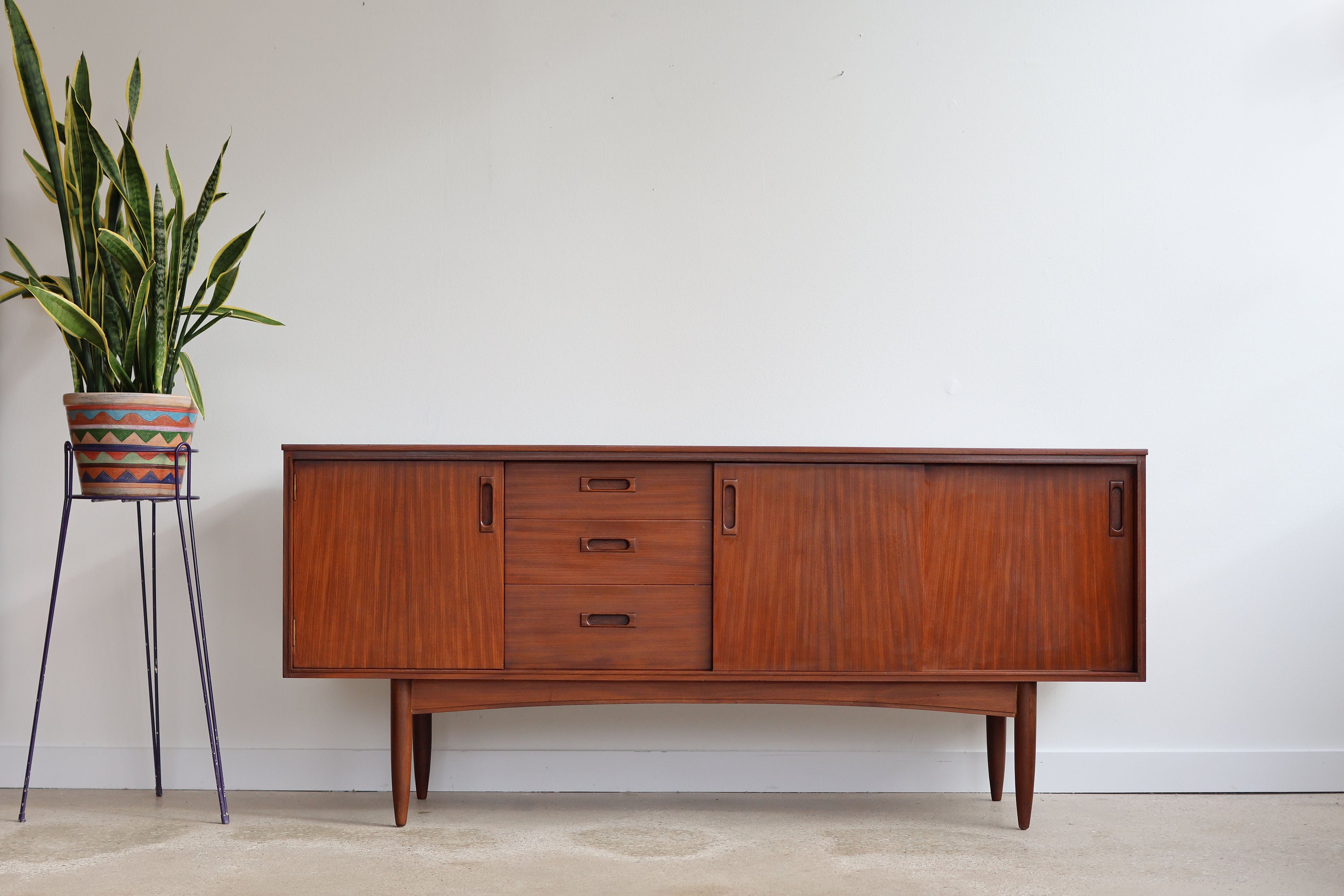Strick & bolton sliding slat door sideboard deals