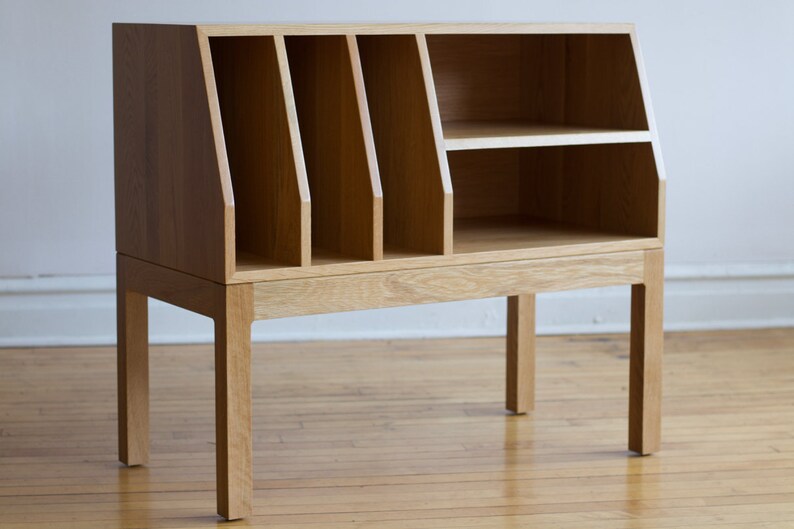 ELLE Handmade Mid Century Modern Inspired Media Console Etsy