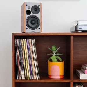 JUNO Handmade Mid Century Modern Inspired Record Shelf image 4