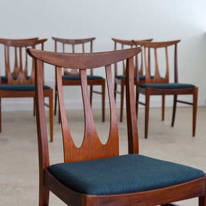 Mid Century Modern Brasilia G Plan Dining Chairs image 9