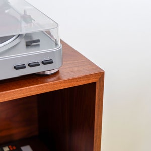 JUNO Handmade Mid Century Modern Inspired Record Shelf image 5