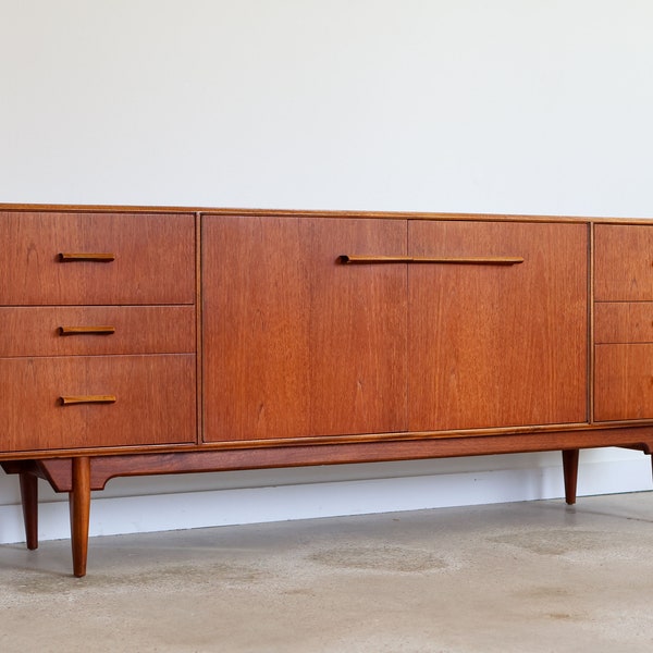 Mid Century Modern Scottish Teak McIntosh Credenza