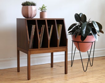 NORA - Handmade Mid Century Modern Inspired Record Console - Made in USA!