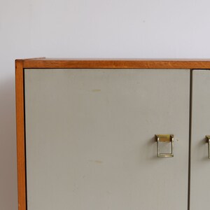 Mid Century Danish Modern Teak & Oak Armoire by G-Plan image 8