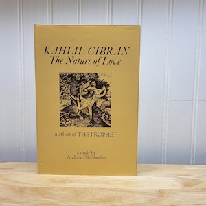 Kahlil Giran The Nature of Love, Translated to English, Book in Excellent Condition, Copyright 1971 image 1