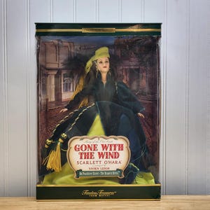 Gone With the Wind Barbie Vivien Leigh as Scarlett O'hara, Small Damage to  Box See Photos, Doll in Excellent Condition, Green Velvet Dress - Etsy