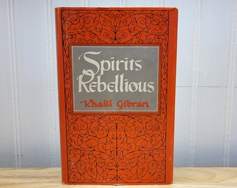 Khalil Gibran Spirit Rebellious, Book In Excellent Condition Unbroken Spine, Written in English