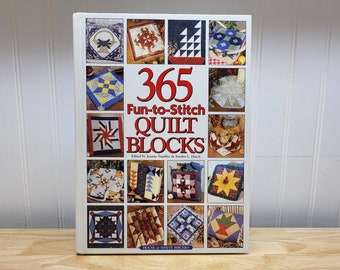 365 Fun To Stitch Quilt Blocks by Jeanne Stauffer & Sandra L Hatch, Pieced Blocks for All Skill Levels