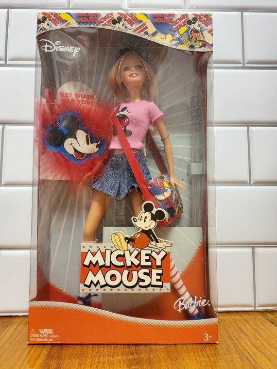 Mickey mouse and barbie hotsell