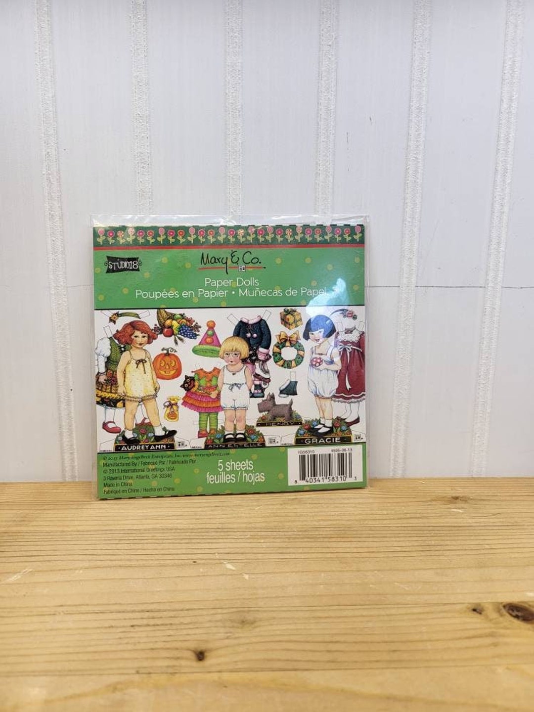 Mary Engelbreit Paper Dolls Studio 18 Holiday Paper Dolls Etsy