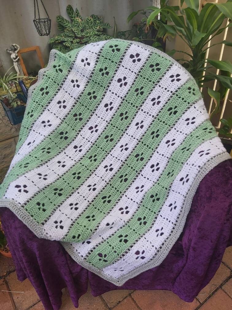 Crocheted Call The Midwife Blanket Etsy