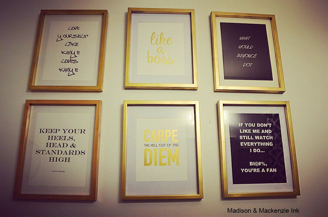 What Would Beyonce Do Love Yourself Like Kanye Carpe The Etsy