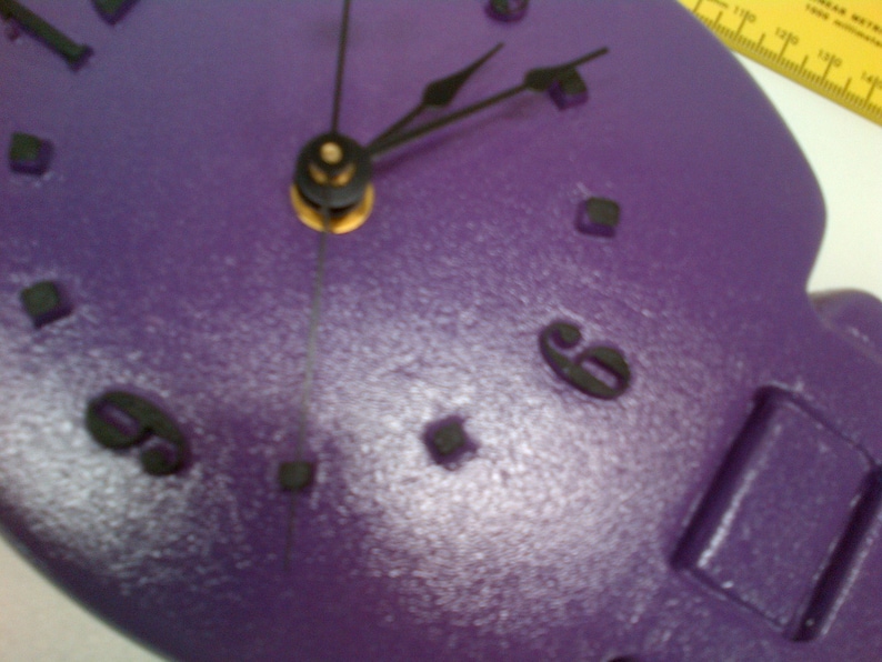 Bathroom Toilet Seat Wall Clock Durable Hard Plastic Finished Etsy