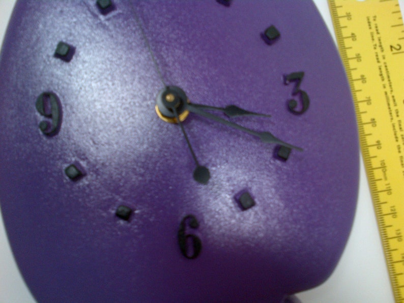 Bathroom Toilet Seat Wall Clock Durable Hard Plastic Finished Etsy