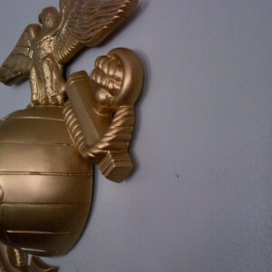 12 Inch EGA Marine Corps Eagle Globe & Anchor Wall Hanging Molded ...