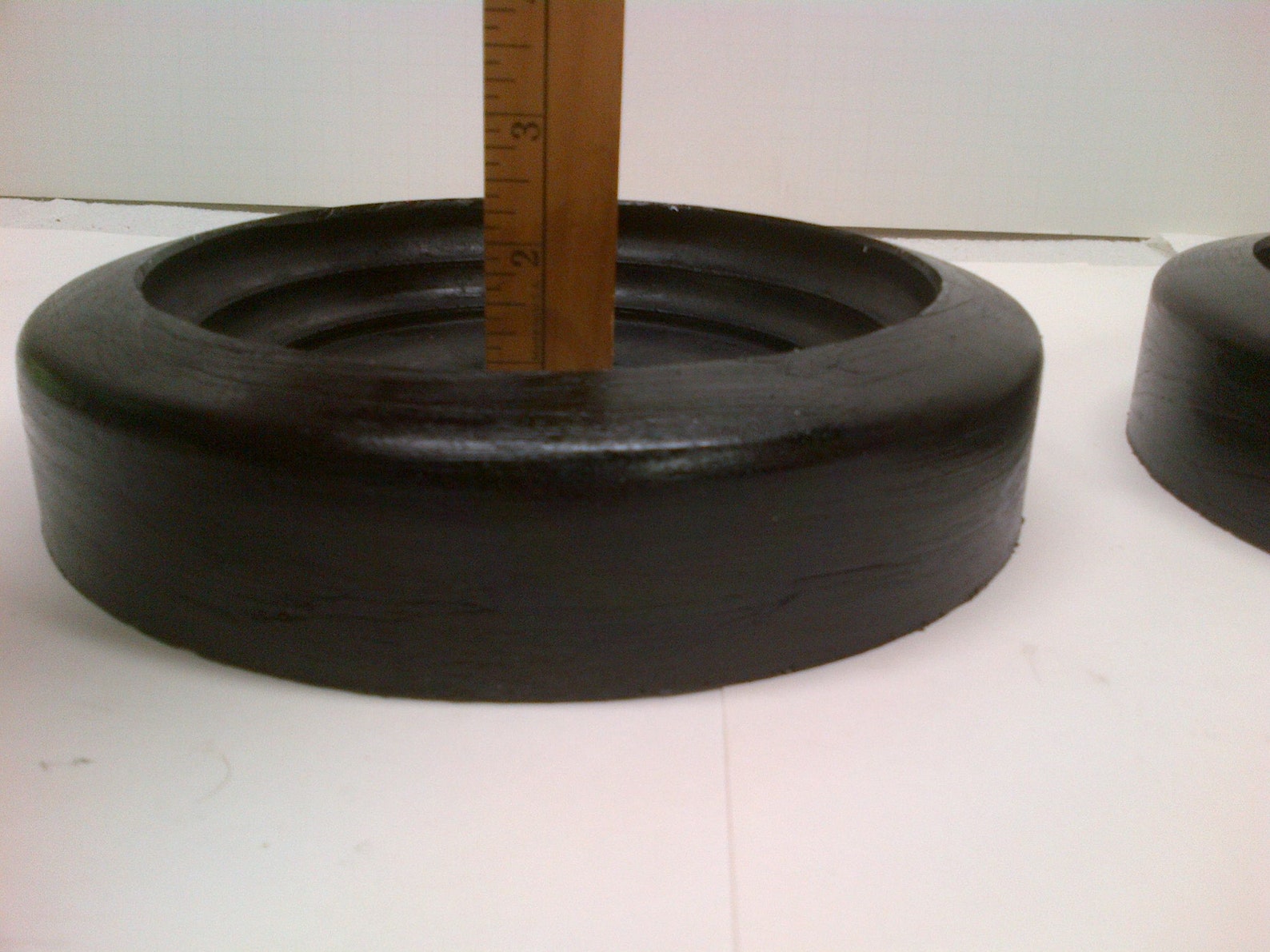 Bowling Ball Display Setter Stand. Black Solid Rubber Heavy Etsy