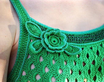 ARCADIA DRESS Crochet Pattern (English)
