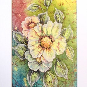 Floral Batik Enhanced Print SALE!
