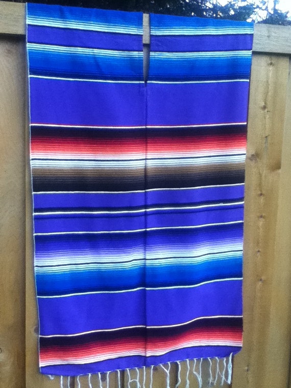 Vintage Serape Unisex Traditional Mexican Ethnic … - image 5