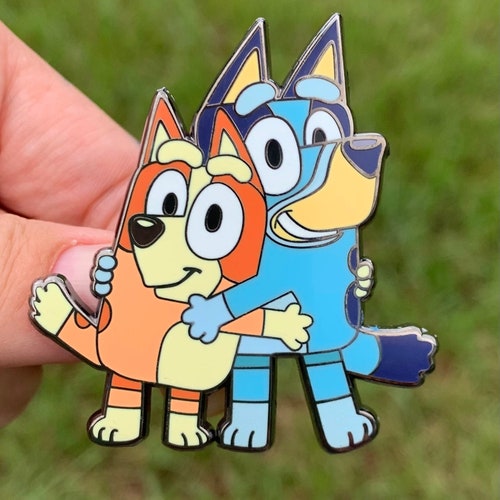 Bluey and Bingo Fantasy Pin
