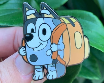 Bluey inspired collectible pin- Muffin
