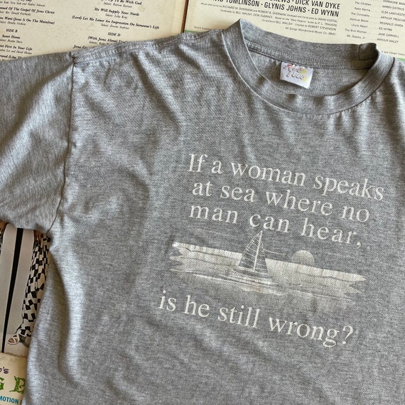 Vintage Funny Graphic Tee | Etsy