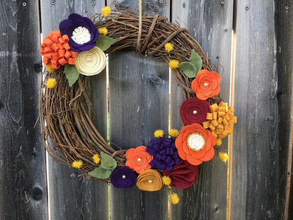 Fall Rustic Wreath, Front Door Wreath