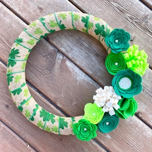 St Patrick’s Day Wreath