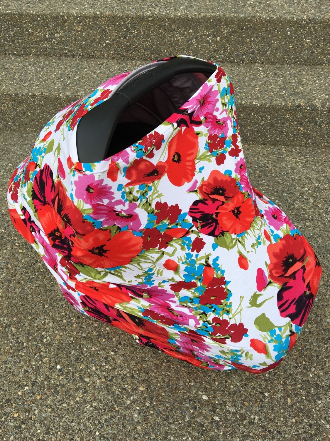 Stretchy Nursing Cover Stretchy Car Seat Canopy Knit Nursing Etsy