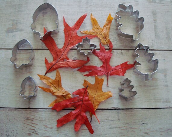 fall shaped cookie cutters