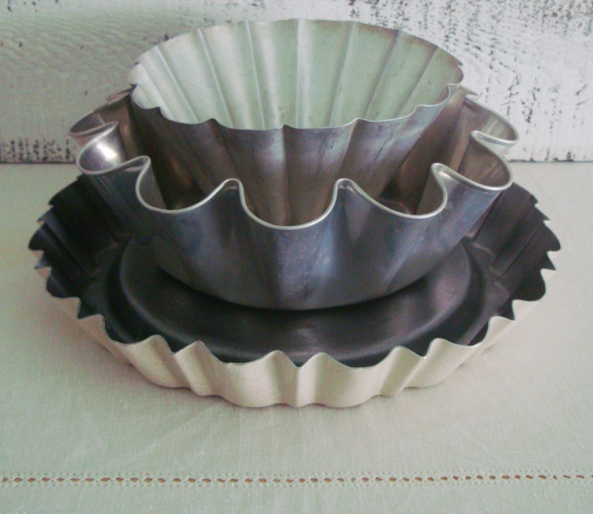 Vintage Collection of BUNDT Cake FLAN Pan & JELLO Mold Etsy