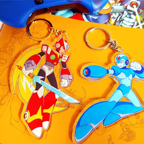 MMX Anatomy Charms [ Megaman X and Zero ]