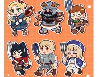 Dungeon Meshi - Mini 1.5 inch Acrylic Charms