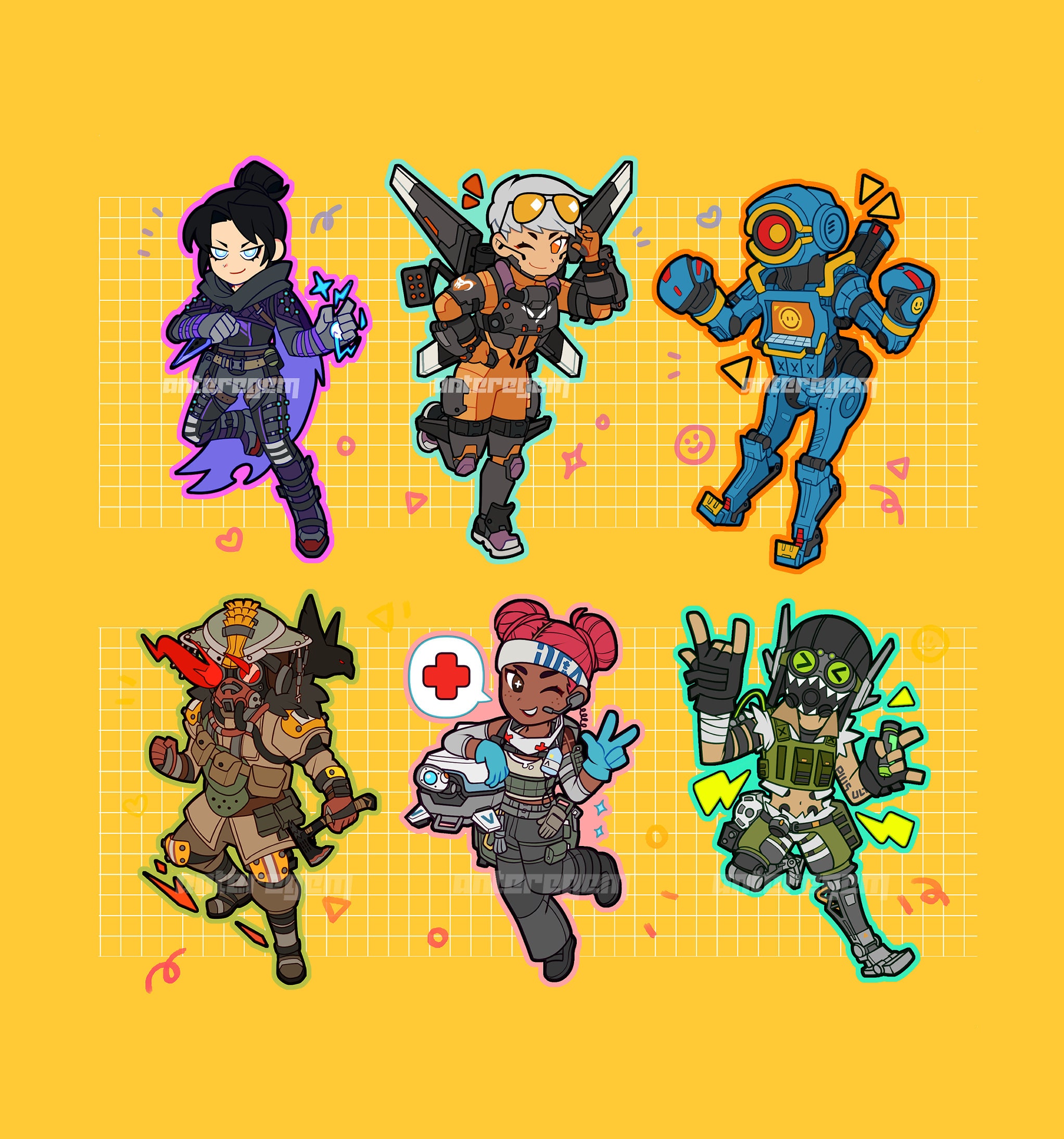 Apex Legends Charms Series 1 - Etsy