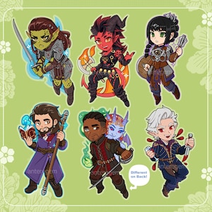Baldur&#39;s Gate Companion Charms - 3 inches