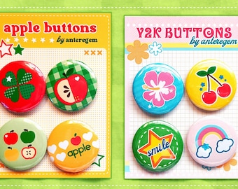 Y2k Inspired Decorative Buttons