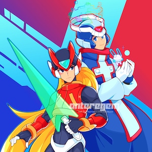 Megaman Zero Print