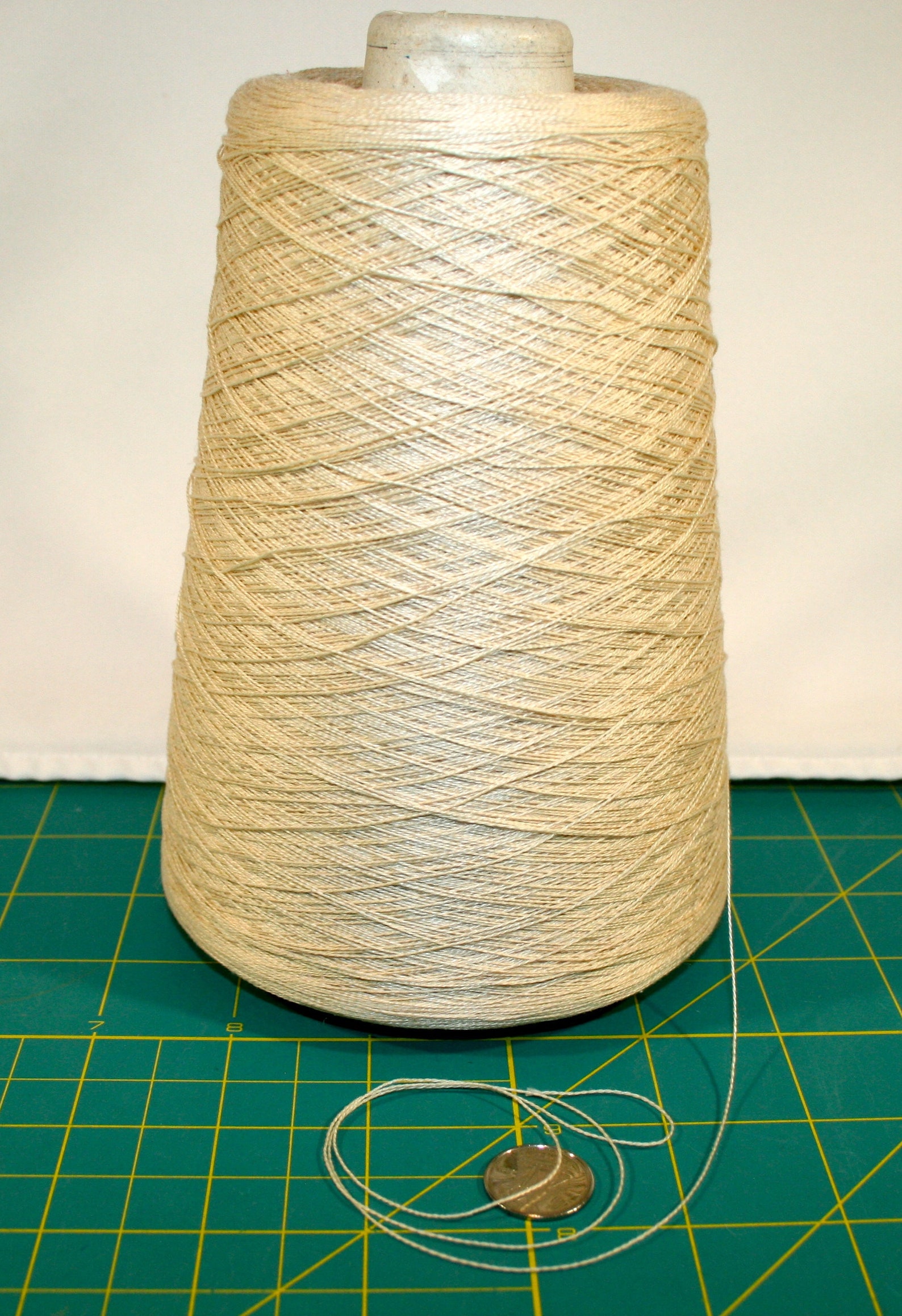 Weaving Yarn Mercerized Egyptian Cotton 20/2 Flaxen Etsy