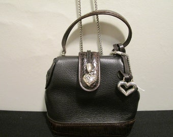 Vintage Brighton Small Handbag w/ Shoulder Chain