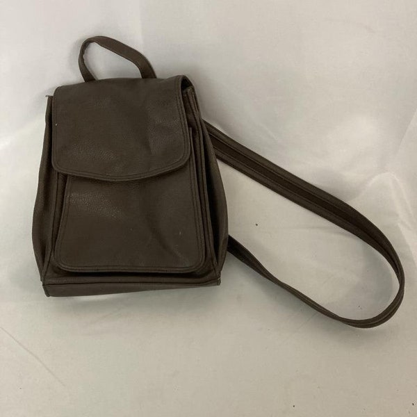 Vtg Cherokee Leather Backpack / Handbag